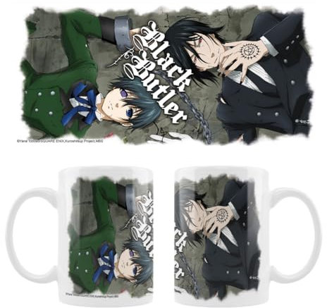 SAKAMI - Black Butler - Motiv 03 - Tasse, Mug - 320 ml - original & lizensiert