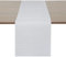 Myir JUN Tischläufer, Tischläufer Modern Tischläufer Abwaschbar Tischläufer Outdoor Wärmeisoliertes PVC für Häuser Restaurants Hotels 30 x 183 cm (Weißer Rauch)