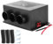 Yosoo Health Gear Calentador de Coche de 12 V, Descongelador de Parabrisas Portátil de 300 W, Calentador de Calefacción de Invierno, Descongelador de Parabrisas de Coche, Eliminación de Niebla