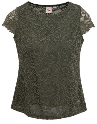 Spieth & Wensky Damen Bluse DIVERIA grün 38