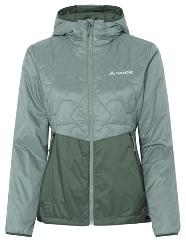 VAUDE Women's Freney Jacket VI, Isolationsjacke, Passform: Slim fit, dusty fern, 42