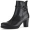Gabor Damen Ankle Boots, Frauen Stiefeletten,Booties,halbstiefel,Kurzstiefel,uebergangsschuhe,uebergangsstiefel,schwarz (Mic/Lack),41 EU / 7.5 UK