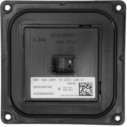 FanPaYY Xénon HID unité de Commande de Ballast de Phare 260559976R pour Megane 4 Phase 1 1.5 Blue DCI A2C90665603