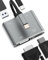 Adaptateur USB C vers HDMI VGA USB 3.0 Type C (4en1) pour IPhone16 15 Pro Max MacBook pour IPad Pro Connecteur Thunderbolt PC 4K Displayport écran Multiport Dock pour Apple Compatible avec Samsung