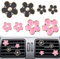 FENQURO Auto Diffuser, 8 Stück Gänseblümchen Blume Auto Lufterfrischer Clip Air Outlet Lüfterfrischer Vent Clips Auto Innendekorationszubehör Auto Parfüm Diffusor Mit Aromatherapie Tabletten
