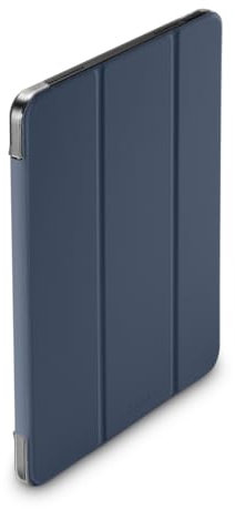 Hama Tablet Hülle für Apple iPad Air 13 2025/2024 (stoßfeste Schutzhülle für iPad Air 13 mit Standfunktion, schlanker Tablet-Schutz mit transparenter Rückseite, EIN-/Ausschalten automatisch) blau