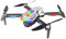 Euakee Drohne mit Kamera 4k, Faltbare Drohne, Bürstenloser Motor, 360°Flip, WiFi, One Key Start/Landen, Headless Mode, Flugbahnflug, Spielzeug und Geschenke für Jungen Anfänger, 2 Batterien