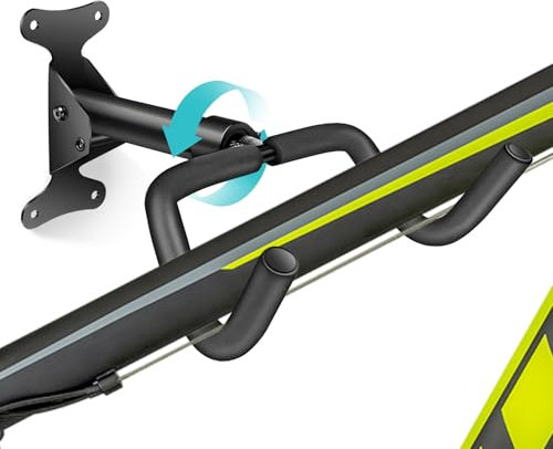 Bike Wall Mount Bicycle Bracket Holder Foldable Bike Storage Rack for Garage and Indoor