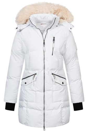 Geographical Norway Damen Winter Jacke Mantel Parka Steppjacke Winterparka warm Outdoor