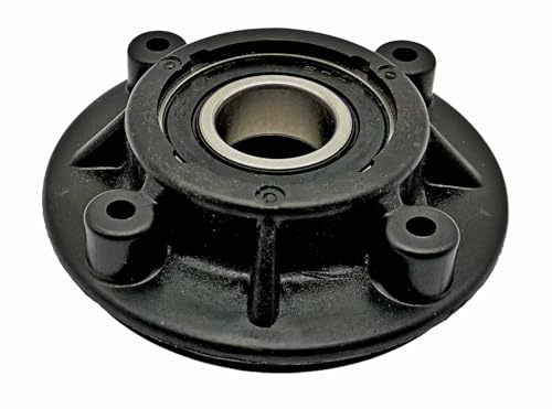 Flanschlager 15 mm Lagereinheit Kugellager 4 Loch Kunststoff PA6 GF30 Ø60 mm Lagergehäuse