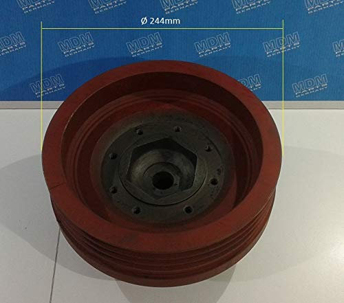 Riemenscheibe dreispurig für Deutz Motoren FL912, 913, 914, Ref. 04158486
