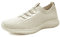 konhill Zapatillas Casual Mujer Sin Cordones Caminar Transpirable Tenis Deportivas Cómodas Ligeros Zapatos EU 36 Beige