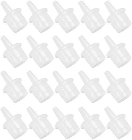 20pcs Lash Glue Bottle Replacement, Lash Glue Bottle Nozzle Caps, Lash Glue Nozzle Tips,Lash Glue Bottle Pins, Lash Extension Supplies