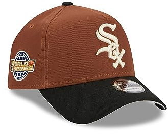 New Era Chicago White Sox MLB Harvest World Series 2005 Brown Black 9Forty A-Frame Snapback Cap - One-Size