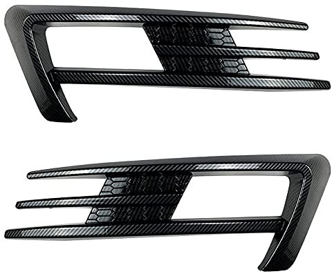 Reykentu Per Golf 7 Mk7 2014 2015 2016 2017 Paraurti Anteriore Fendinebbia Griglie Lampada Sopracciglio Copertura Trim Modello nel Fibra di Carbonio