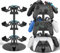 Controller Halter für Tisch, drehbarer Spiel Kopfhörer Halterung, kompatibel mit PS5/PS4/Xbox/Switch/PS Portal, universeller Spieler Zubehör Headset Stand für 9 Controller Storage (Schwarz,3 Stück)
