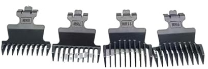 Haarschneidekamm-Aufsatz, passend for Kemei 2299, 2293, 5 mm, 7 mm, 9 mm, 11 mm, Ersatzteile for Haarschneidemaschinen