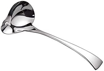 IMEEA® Cuillère à sauce en acier inoxydable 18/10 avec bec verseur 17,8 cm