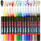 Marte Vanci Nail Art Pens, Acrylic Paint Pens Fine Tip, Acrylic Paint Markers for Graffiti Colouring DIY Nails Beauty Rock Painting Wood Glass Ceramic Card Crafting Easter Egg 15 Colours