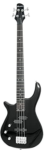 DIMAVERY SB-321 E-Bass LH, schwarz | E-Bass für Linkshänder