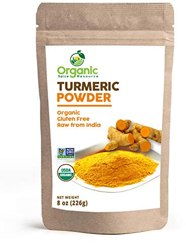 Organic Spice Resource Turmeric Root Powder, 8 oz (226 g)
