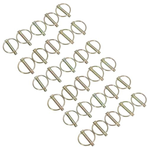 8mm Lynch Pins Clips Fasteners Linkage Locking Pins Tractors Trailers 30pc