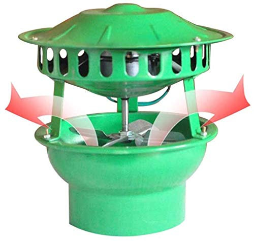 QMZDXH Ventilatore del Camino, Estrattore d'Aria Esterno, Ventilatore del Camino del Camino, Evacuatore di Fumo del Camino, Attacco del Camino