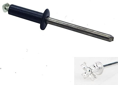 Rivets aveugles éclatés 4,8x16 mm RAL 7016 gris anthracite par 100