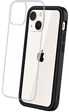 RhinoShield Modulares Case kompatibel mit [iPhone 13 mini] | Mod NX - Anpassbare & stoßdämpfende Schutzhülle im schlanken Design - 3.5 Meter Fallschutz - Schwarz
