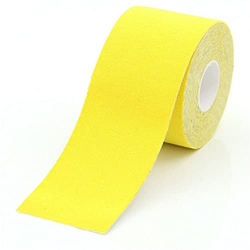 5M Kinesiologie Tape Sport Muskelschmerzen Pflege Elastic (yellow)