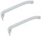2X Fridge Freezer Refrigerator Replacement White Door Handle For Bosch KSV KGS KGU KGV