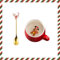 3D Tazza Natale Rossa, Tazza Babbo Natale Tazza Albero di Natale Tazza Pupazzo di Neve Tazza Renna, Regali Tazza, Ideale Come Regalo di Natale per Amici e Familiari, Ceramica, 350ml (Alce Natale)
