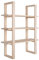 House Nordic Kiefernholzregal 48 x 63 cm