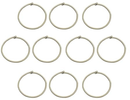 Qianly 10 Stück Trampolin Bungee Seil, Elastisches Zubehör für Indoor Trampolin, Weiß