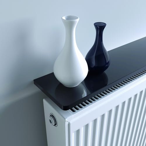 Black Radiator Shelf 60x15x1.8mm (24x6)