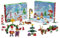 Plus-Plus 3973 Adventskalender, Kreativ-Bausteine, 24 Türchen + 1 Extra-Tür mit Überraschung, für Kinder ab 5 Jahren, Geniales Konstruktionsspielzeug, hergestellt in Dänemark, 600