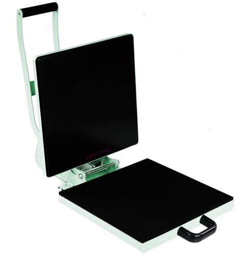 LetCart Hitzepresse Transferpresse Heat Press Heißpresse, 38x38cm Manuelle HitzePresse Maschine 1400W Haushalt T-Shirts Taschen Wärmeübertragung Maschine