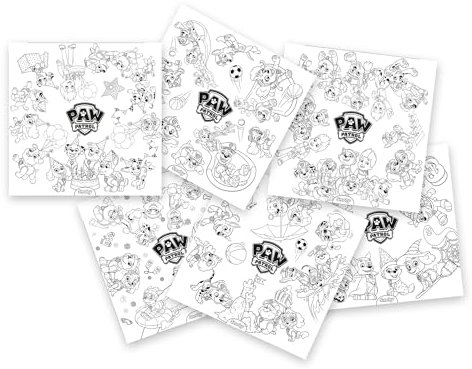 Smoby - Pat' Patrouille - Recharge Kid Coloriages - 10 Dessins pour la Kid Table Creative - Activité Artistique - Jeu Educatif - A Partir de 3 Ans - Fabrication Française