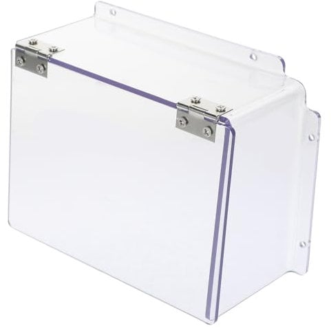 OSALADI Türklingelabdeckung Für Anwesenheitsautomaten Schutz-türklingelschale Praktische Regenabdeckung Für Türzugang Und Zeiterfassungsgeräte