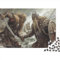 lihuogongsio Wikinger Puzzle 1000 Teile Wikingerkrieger Puzz Erwachsene Spielepuzzles HochwerTiger Geschicklichkeitsspiel Lernspiel Spielzeug Geschenk Schöne Geschenkidee Farbig 1000pcs (75x50cm)