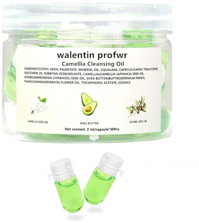 Reinigungsöl für Gesicht 30 Pcs Mini Reisen Reinigungsöl Make-up-Reinigungsöle Entferner Öl Sanftes Tiefenreinigungsöl für alle Hauttypen