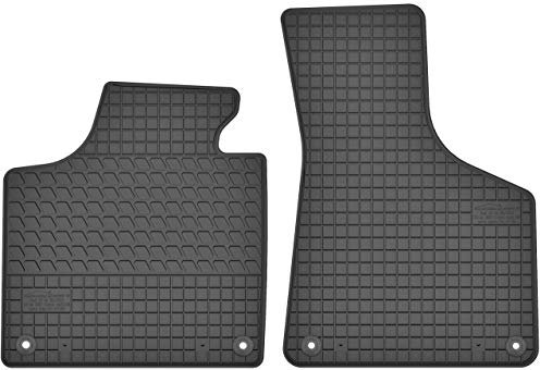 Maßgefertigte Auto Gummimatten, kompatibel mit Audi A3 8P von 2003 bis 2013-2 teilige Gummifußmatten Set, Geruchlos & Abriebfest, Hochwertige Fußmatte Auto Accessoires