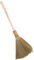 FOYTOKI Vietnamese Straw Broom Soft Bristles Boys and Girls Cleaning Toy Retro Style for Desktop Dusting