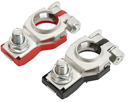 2pcs Positive Negative Battery Terminal Set 243407F000 243407F001 Car Cable Connector Clamp Replacement for