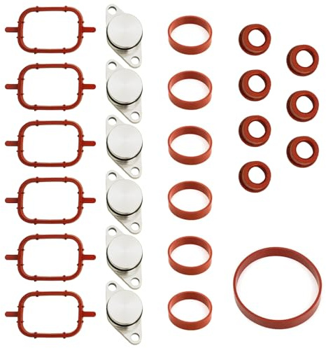FortuneGlobe 6×33mmKit de Extracción de Válvula de Admisión M57/M57TU Junta de Tapa de Colector 11612245439 para E87 E46 E90 E91 E92 E93 E39 E60 E83 E53