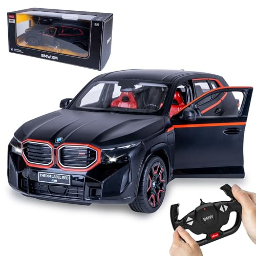 JAMARA 402223 BMW XM 1:14, 2,4GHz - Tür manuell, Auto ferngesteuertes RC Car, Kinder Spielzeugauto mit Fernbedienung, Modellauto, Geschenkidee für Kinder, Detailgetreuer Innenraum
