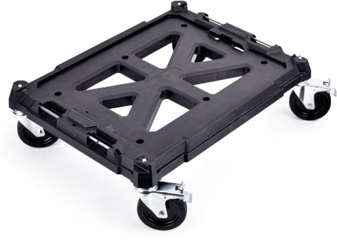 L-BOXX Roller Transportwagen für Werkzeugkoffer bis 200kg mit Bremse, mobil | für L-BOXX G und G4, XL-BOXX und L-BOXX Contractor, bis 200kg, 4x100mm Lenkrollen, 2 Bremsen, 559x432x170mm, 4 Zurrpunkte