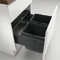 NABER Cox® Base 360 K/600-2 ohne Biodeckel Abfallsammler/Anthrazit / 2x 15,5 L
