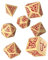 Q-Workshop CTX1N - Call of Cthulhu: Masks of Nyarlathotep Dice Set (7)