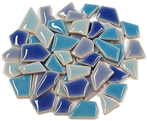 Unbekannt Flip Keramik Mini Mix Inhalt 100 g, Farbe Blau Mix
